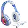 eKids Disney Frozen 2 Casco per bambini, FR-140, blu, bambino con limitatore di volume