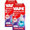 Eurocali Vape Ricarica Liquida Insetticida Mosche Zanzare Tigre e Comuni 480 Ore di Efficacia per Diffusore Elettrico Presidio Medico Chirurgico - 2 Confezioni