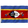 Anley Bandiera ANLEY Fly Breeze 3x5 piedi Eswatini (Swaziland) - Colore vivido e resistente allo sbiadimento UV - Intestazione in tela e doppia cucitura - Bandiere Swazi in poliestere