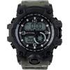 Invicta Activa Digital Orologio Uomo Quarzo - 54mm, Verde/Nero