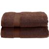 Superior Parent Collection-Set di 6 Asciugamani, 100% Cotone Zero Twist, Super Morbidi e assorbenti, Colore: caffè, Espresso, Bath Towel Set