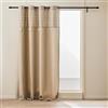 Douceur d'Intérieur, Everest - Tenda con occhielli (140 x 240 cm), in cotone e poliestere con top