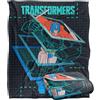 LOGOVISION Coperta Transformers, 152 x 127 cm, modello Schematic Break Optimus Prime, morbidissima al tatto