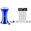 JOOLA Robot da ping pong TT-BUDDY V300 & Palline da ping pong 3 stelle Training Advanced 40 mm diametro Premium Palle da ping pong bianco 24 pezzi