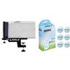 JOOLA 31009, Rete Unisex - Adulto, Nero, Taglia Unica & 42181, Palline Tennistavolo Unisex - Adulto, Bianco, Taglia Unica