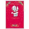 Me To You Bear Me To You - Biglietto di Natale Tatty Teddy To An Amazing Cousin, collezione ufficiale, 15 x 22 cm