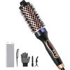 FELLAT Thermal Brush, Spazzola Termica Arricciante, Spazzola Rotonda Termica Elettrica Ionica Per Ricci Naturali, 9 Temperature Regolabile, Meno Danni, Fusto Da 38mm, Doppia Tensione