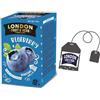 LONDON F&H COMPANY London Fruit® | Infuso Mirtillo Antiossidante Naturalmente Senza Caffeina | Tisana Digestiva per la Sera - 20 Filtri (40 Gr)