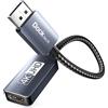 dockteck Adattatore DisplayPort 4K 60Hz a HDMI, adattatore attivo DP a HDMI per HDTV, proiettore, desktop, laptop (GTX 960, ThinkPad T420, Dell 780, Lenovo T520i, ecc.)