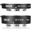 MEKE Meike MK-P-AF3A Tubo di prolunga autofocus in metallo per obiettivi Olympus Panasonic Micro Quattro Terzi M4/3 (10mm+16mm)