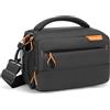 MOSISO Borsa Fotocamera,Piccola Custodia Fotocamera per Fotografi,Borse