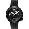 Nubeo Cassini - Orologio automatico Space Invaders da 50 mm da uomo, edizione limitata con cinturino in silicone NB-6103, 50.0