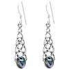 Silverly Orecchini da Donna con Nodo Celtico in Argento Massiccio | Orecchini in Argento Sterling 925 per Donne e Ragazze Adolescenti | Design a Goccia Lunga e Pendente