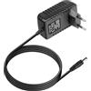 wecan Accessorio di alimentazione 12 V DC, 12 V, pedale per chitarra da 12 V, 2000 mA. Cavo di ricarica per tastiera pianoforte, effetti chitarra, adattatore centrale positivo