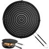 Apidgrowth Silicone Pentola per Friggere Paraschizzi Cucina(Nero)