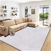 ORINOVA Tappeto Camera da Letto Grigio 180x270 cm Morbido Salotto Grande Tappeto Lavabile Moderno Rettangolare