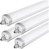 ZONE LED Set di lampade a LED per ambienti umidi, 120 cm, 4000 K, bianco | 4320 lm, sostituisce 250 W, CRI superiore a 80, grado di protezione IP65, per cantina, garage e officina
