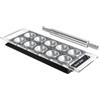 Marcato Ravioli Tablet, Stampo per Ravioli, Forme per Ravioli, Powder Nero, Alluminio Anodizzato, Mattarello Incluso, 20x10x2 cm, Preparazione Facile, Design Elegante