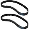Briny River 2 cinghie di ricambio per levigatrice, 254 x 7,9 mm, 587263-00, compatibile con Black&Decker DS321 KA88 1-2 KA88 3 KA89A KA89E XTA80E 1-2