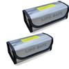JAWAI 2 Pezzo Batteria Protezione Borsa Lipo Borsa Della Batteria Ignifugo Custodia di Sicurezza Ignifuga Batteria Safe Bag per Charge Lipo Battery Bag Borsa Adatto per Vari Tipi Protezione Della Batteria