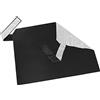 A ABSOPRO Auto Parabrezza Cover Posteriore Parabrezza Cover Parasole Protezione Nero