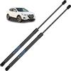 Koaudb 2x Molle a Gas Ammortizzatori Posteriori per Qashqai MK II Tutti i motori SUV 2013-2018 Nero Pistoni Portellone Posteriore Pistoni per Portellone Posteriore Sostituire #904504EA1A