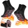 Gubuyi Calze Autoriscaldanti, Calzini Magnetici Tormalina,Calze Autoriscaldanti Uomo Donna,Calzini Riscaldati,Adatto per Ciclismo, Escursionismo, Pesca, Sci（2 Pairs）