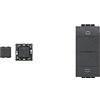 Bticino L4500C Livinglight Gateway Entra Esci, Antracite & L4027C Livinglight Comando Tapparella Connesso, Antracite