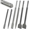 BOPHIS Set di Scalpelli SDS Plus da 6 pezzi, scalpello sds plus scalpelli per pietra punte sds plus per Piastrelle Tracce Muro Muratura Calcestruzzo Pietra per lavori di demolizione scalpello per piastrelle