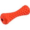 LOVE STORY Giocattolo da masticare ossa Dispenser di prelibatezze 15x5cm Rosso