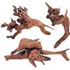 WDEFUN Legno Naturale per Decorazione Acquario, 3 Pezzi, 17,8-27,9 cm, Grande Legno flottante per Decorazioni per acquari, rettili, Draghi barbuti o Piante aeree