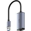 Cudy Adattatore Ethernet da USB-A a 2,5 Gbps, Adattatore di Rete USB 3.0, Adattatore di Rete LAN in Alluminio RJ45 Senza Driver, Compatibile con Switch, PC, TV Box, XPS, UE25A
