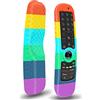 Hydream Custodia in Silicone Compatibile con LG Telecomando AN-MR21GA MR22GN MR22GA MR23GA MR24GA Smart TV Magico Telecomando Guscio Protettiva Cover Cassa Copertura per LG Magic Remote Control(Arcobaleno)