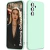 ISOI - Cover per Samsung Galaxy A54 5G, Custodia Morbida in Silicone Liquido, Protezione Completa Antiurto Ultra Sottile per il Corpo - Menta Verde