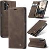 Cracedily Cover per Google Samsung Galaxy A26 Case, Custodia Cover Pelle Premium Portafoglio con Porta Carte Magnetica Supporto Protezione Flip Case Custodia per Galaxy A26, Caffè