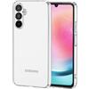 NEW'C Cover per Samsung Galaxy A24 4G, Custodia Gel Trasparente Morbida Silicone Sottile TPU [Ultra Leggera e Chiaro]