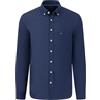FYNCH-HATTON Morbida Camicia Oxford in Cotone Navy/XL