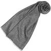 LORENZO CANA - Sciarpa - Donna Grigio Fischgrat-grau-weiss Taglia unica