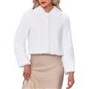 Allegra K Elegante cappotto in pelliccia sintetica per donna, con bottoni automatici, giacche morbide invernali da matrimonio Rosa polveroso L