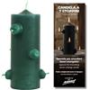 VELAS MARIANO Velone nero 7 stoppini, altezza 16 cm x larghezza 5,5 cm, per rituali di pulizia (verde)