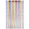 YKKJ 100X200 cm Tenda a fili per porta ，Tenda con Frange，da Usare Come divisore o Come Decorazione per la casa(multicolore).