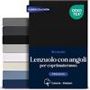 Dreamzie - Topper Lenzuolo Con Angoli - Matrimoniale King - 180x200