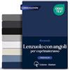 Dreamzie - Topper Lenzuolo Con Angoli - Matrimoniale King - 180x200