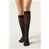 Calzedonia Gambaletti In Pizzo Nero