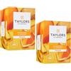 Taylors® | Infuso Mandarino e Zenzero | Tisana Frutta e Spezie Senza Caffeina - 40 Filtri | Miscela Frutta e Spezie in Bustine Singole