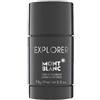 MONT BLANC Montblanc Explorer Deodorante in Stick per Uomo 75 g