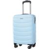 PUCCINI Valencia - Valigetta rigida in policarbonato con ruote gemellate M-L-XL, Blu, L, Valigia media