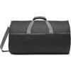 Amazon Essentials - Borsone Pieghevole in Nylon Lungo 63,5cm, Ideale per Viaggi o Riporre Oggetti, Tasche con zip, Capienza 15,9kg, Nero