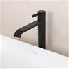 Villeroy & Boch Embrace rubinetto lavabo rialzato, TVW108004000K5, Embrace nero opaco [Rubinetteria Bagno > Rubinetteria Lavabo]