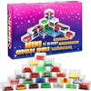 Huahuanghui 24 pezzi Mini Giochi di Puzzle,Labirinto Cubo 3D,Gioco di Abilità | Regalini Mini Giochi Puzzle,Labirinto Tridimensionale,Gioco di Pazienza per Bambini,per Adulti, per Adulti dai 15 Anni in Su
